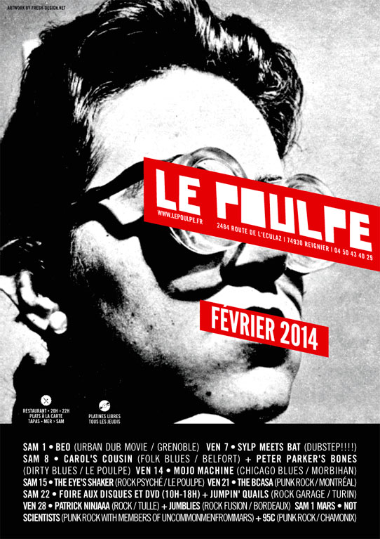 Le Poulpe | 2484, route de l'Eculaz | 74930 Reignier | tél: 04 50 43 40 29 | mail: info@lepoulpe.fr | artwork by www.atelierdebleu.ch